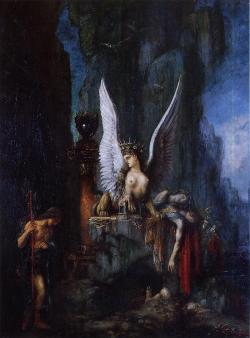 sakrogoat:  Gustave Moreau - Oedipus Wanderer 