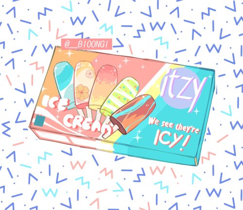 New kpop x food sticker design!