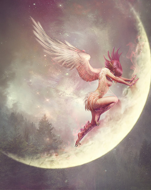 augustation:  ‘Moon dreams’ by Vasylina Holodilina 