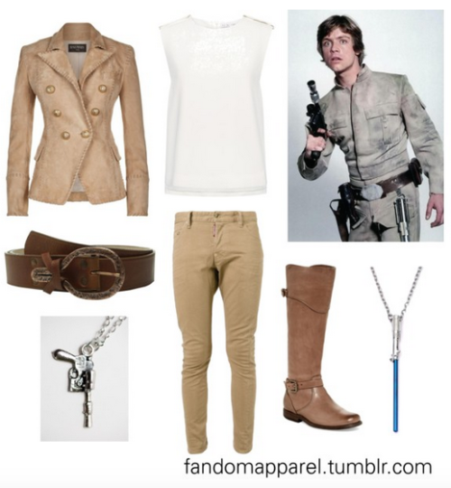 The Many Outfits of Luke Skywalker (insp)1. 2. 3. 4. 5.