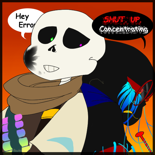 Señorita Luna on X: °•▪︎°•drawing made by: (me)°•▪︎°• °•▪︎°•creator of  Rain sans:(me)°•▪︎°• °•▪︎°•creators tumblr°•▪︎°• @/loverofpiggies- error  sans @/comyet- ink sans #undertalefanart #undertalefandom #errorink #ship  #Rainsans #babyRain