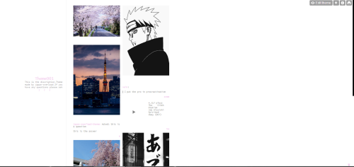 Uploading again.Fixed issues with photosets and tooltips added.Theme 1 by japan-overloadIt’s pretty 