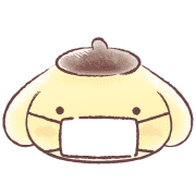 Pompompurin Emoji (watercolors) By SANRIO