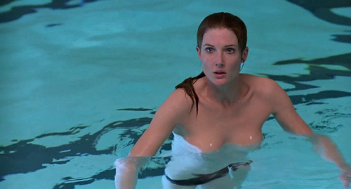 dang-fan:Annette O'Toole, “Cat People” (1982) Lana Lang? Swimming.