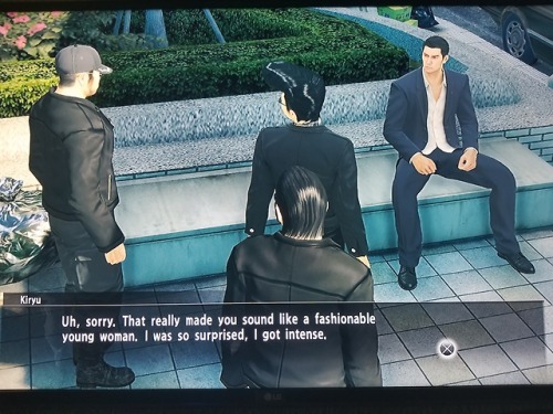 majimemegoro:giri-giri-waifu:I had to restart Yakuza 0and I LOVE Sleazy Tarashireblog if youd wipe a