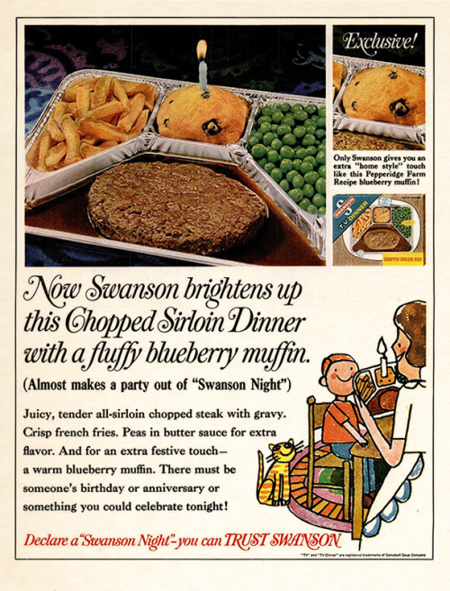 Swanson, 1966Theme Week: Frozen Food