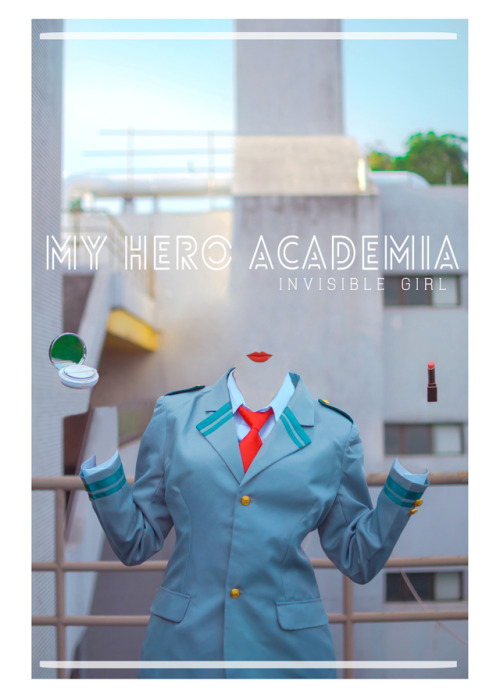 caravellam:16.06 happy birthday 2.5D invisible girl!Boku no Hero Academia  / Hagakure Tooru　 model: 