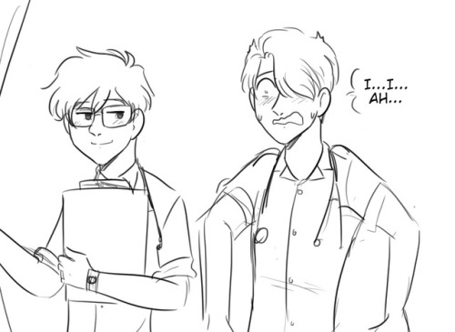 alexadooodle:  Why don’t we try to finish one AU before starting a new one, Alex?