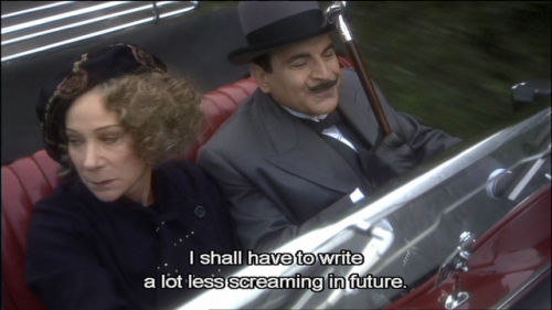 maisouipoirot:MRS OLIVER: You know, it’s not very nice to discover a body.POIROT: Non.MRS OLIVER: I 