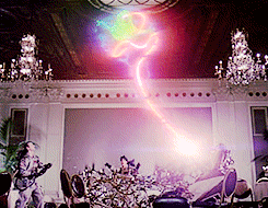 daxterdd:  Thirty-one Days of Halloween: Ghostbusters↳ The Ghostbusters + ghosts, ghouls, and gods  Ray: I tried to think of the most harmless thing. Something I loved from my childhood. Something that could never ever possibly destroy us. Mr. Stay