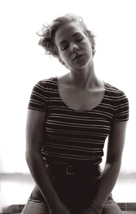 Erin Tuesday x AAlbertsClothed Nude Model•Stripe top