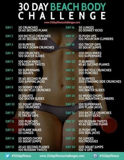 fitandworkouts:  fitnesstipsonly:  Some challenges