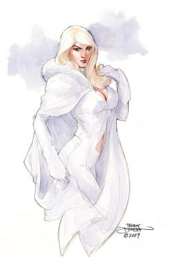 shaunzeee:  Emma Frost | Terry Dodson 