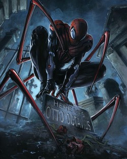 redskullspage:   Superior Spider-Man #1 by Clayton Crain