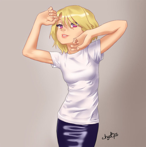 Started out as a clothing study, but ended up being a finished piece