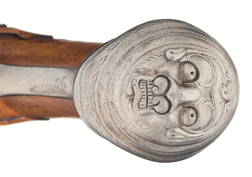 Dutch flintlock pistols signed &ldquo;COSTERA UTRECHT&rdquo;, 18th century.from Rock Island 