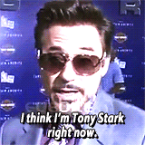 maillepix:  They hired the himself Tony Stark to be Tony Stark in theaters. 