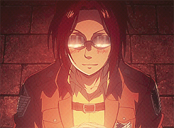 snkgifs:   (≧∇≦)  SnK Alphabet:↳  B for Blush  