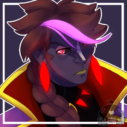 doomscritterbook:  Commission 3/3 for @scrap–heap of Dance Roid! please do not repost