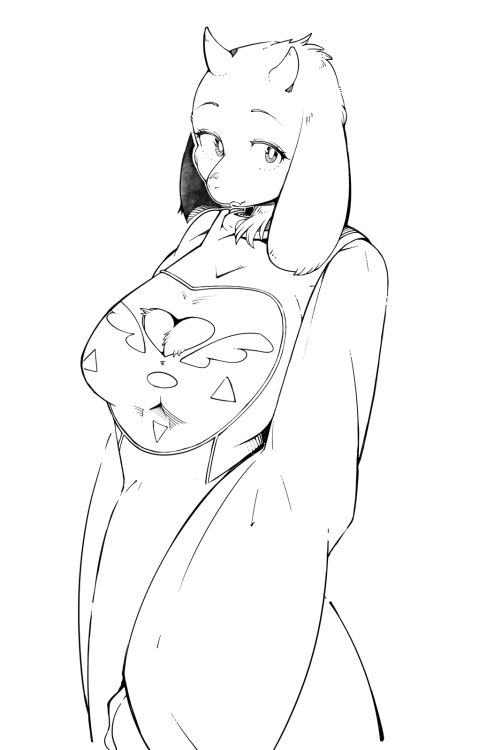 kousoku2:  Undertale Toriel   goat mama~ <3 <3 <3