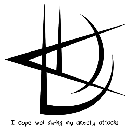 sigilathenaeum:“I cope well during my anxiety attacks” sigil Requested by anonymousSigil requests ar