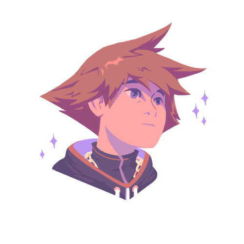 Little doodle of Sora, just because drawings this guys relax me a lot (don t know really why) &