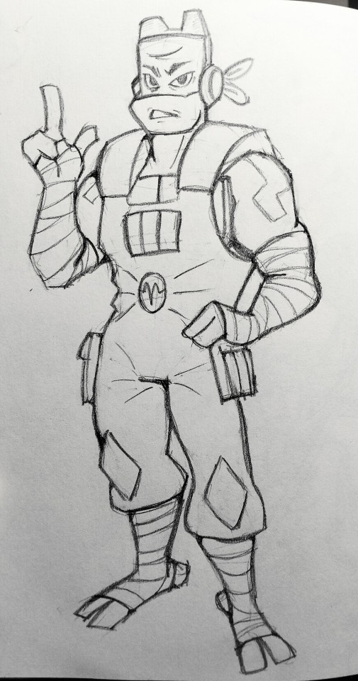 I Could Not Not Draw This Guy In His Funny Apocalypse Fit