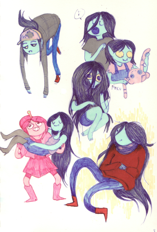 luurudoodles:  some bonnies and marcys hhh 