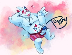 artbytopony:  Tanked TogekissMore overlooked Pokemon for my lovelies! 