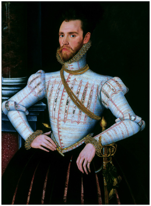 robertocustodioart: Portrait of Sir Thomas Knyvet 1565