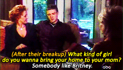 nadeane:  blairwaldorfings:      “Dude, you have no idea how much it sucks to have to hear people you don’t even know constantly yelling stuff about your ex-girlfriend when you’re just trying to forget about it. Because the way I loved Britney was