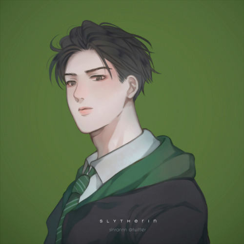 prolly will also draw ravenclaw & gryffindor yuuri later  ㅠㅠ