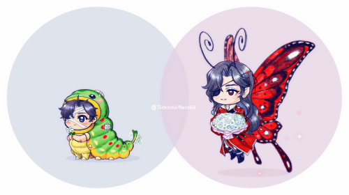 Cuterpillar evolved into Buttercheng  Those two will come with this month&rsquo;s Patr