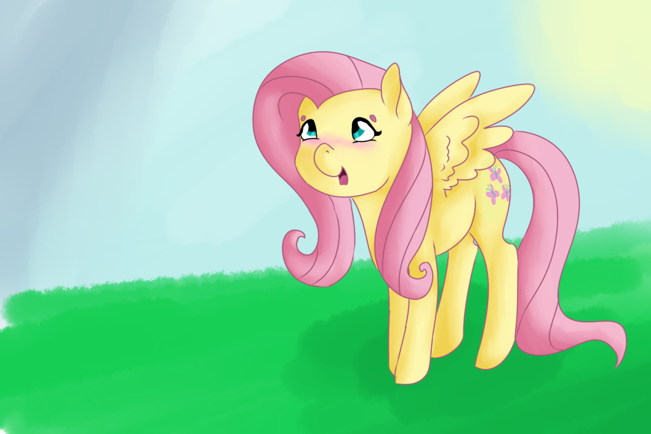 duceraslittleblog:  I drew a shy pone!   &lt;3