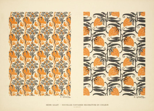 design-is-fine: Henri Gillet, Nouvelles fantasies décoratives, 1880-1920. France. Via NYPL