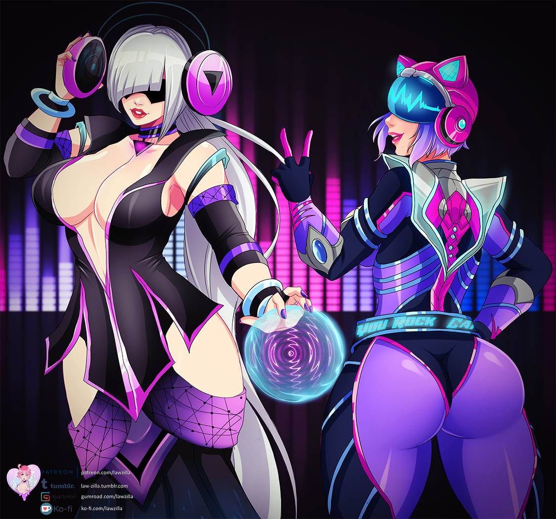   Finished Smite Rave Babes Nox and Neith, who&rsquo;s your favorite?All versions