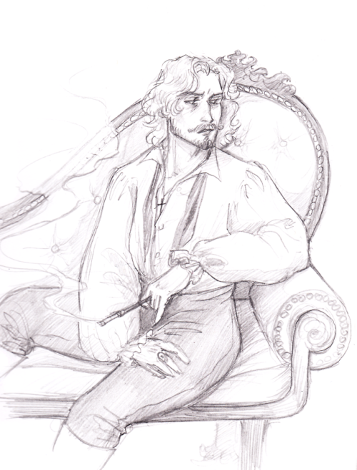 yelyzavetaart:here’s more francis with a moustache since you guys are so thirsty for thatinstagram |