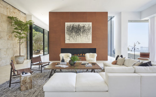 moodboardmix:  “Sarbonne Road” Residence, Bel Air, Los Angeles, California,Martha Mulholland Interior Design