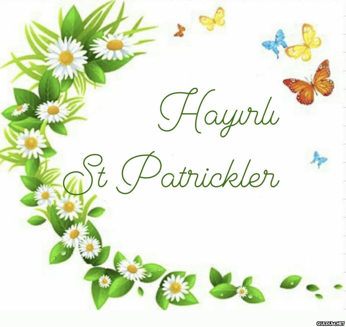 пов Hayırlı St Patrickler...