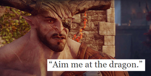 lavellanpls: dragon age + out of context D&amp;D quotes // 02 