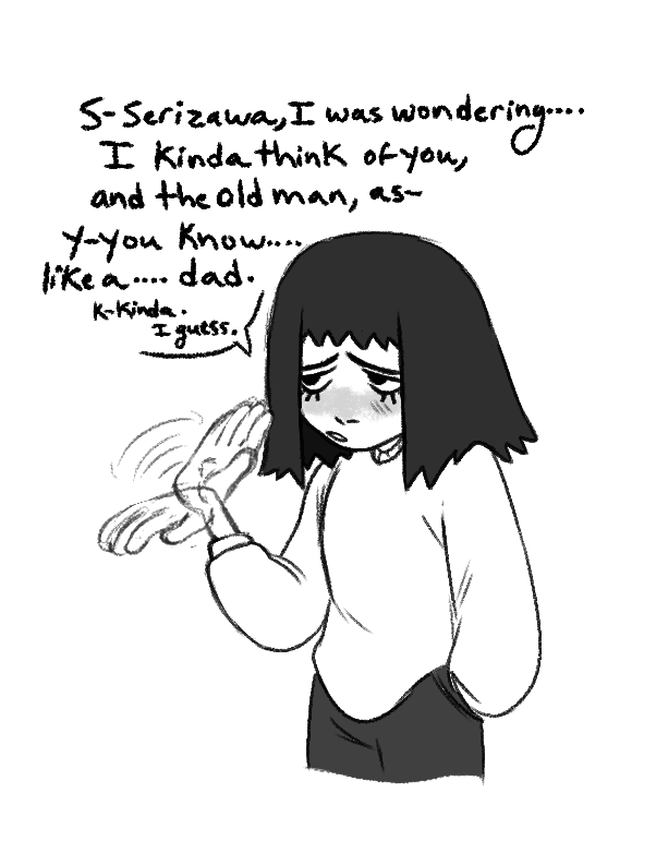 tunafishdraws:  Here they are, the loves of my life, and Happy Fathers Day!!!