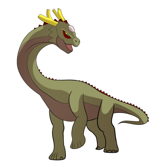 bluerosetail:day 70 of drawing random vivosaurs untill I’ve drawn them all- frontier tobachampions toba’s ugly cousin