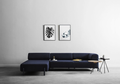 Key table and Palo modular sofa from Hem’s debut collection, launched at International Interio