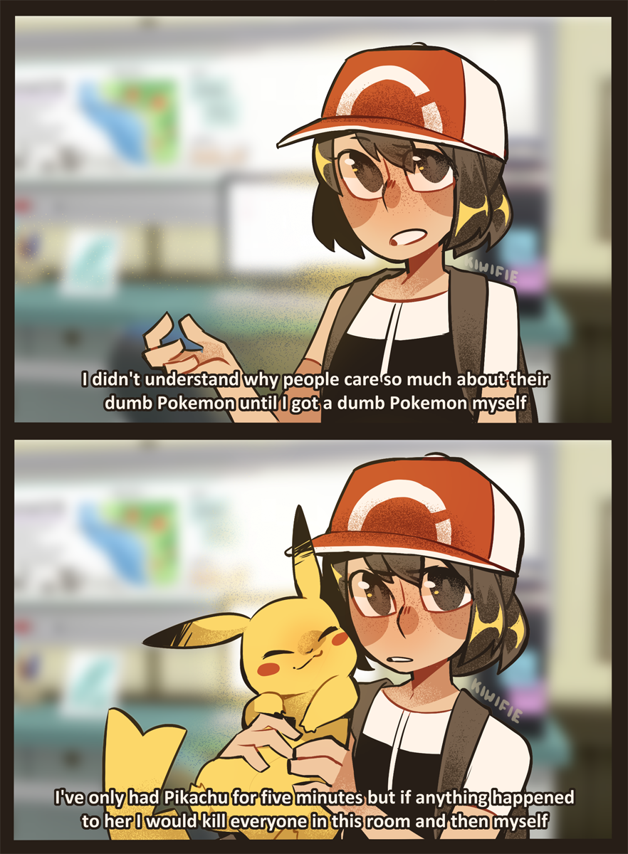 The Shiny Drop Box Kiwifie I Love U Pikachu I Ve Seen This Meme