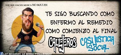 ceciip97:  Suerte.. Callejeros ♪ 
