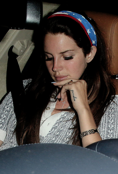 Porn photo lanasdaily:  Lana Del Rey arrives at Chateau