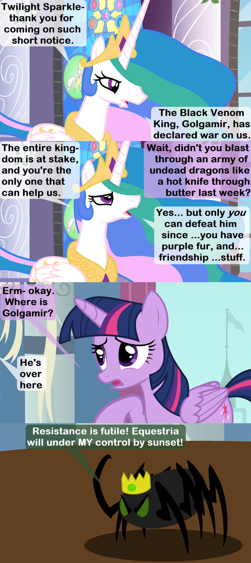 kukutjulu01:  MLP:FiM Season 20 Finale by Beavernator