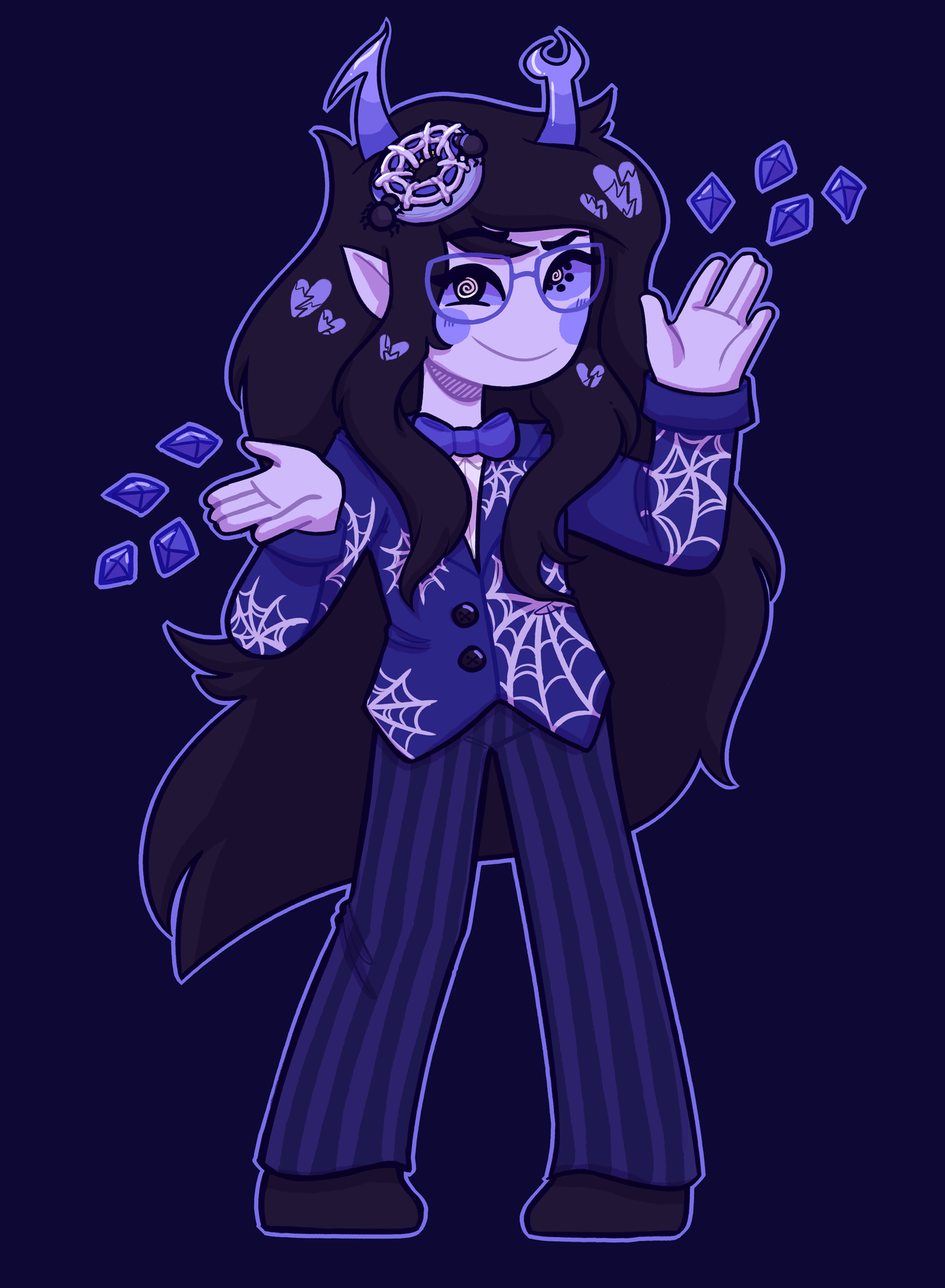 drawthiere:
“ i felt like drawing tricksters again so here’s a vriska, she’s a spider donut because Ha Ha Undertale
i’m dropping the artstyle i used for the trickster series because it’s pretty soul-crushing to draw in
”