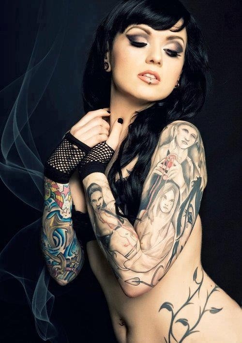 inked-dollz:  Inked girl