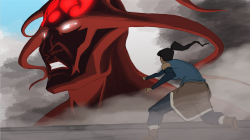 will-ruzicka:  OLD WIP LOK x SnK piece Back when I first started working on LOK, Attack on Titan was just barely airing, and of course I had seen the animatic version of Book two, and did this one morning. I honestly thought I had lost the image when